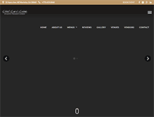 Tablet Screenshot of chefcaryscuisine.com